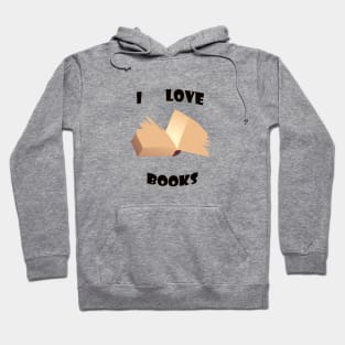 I love books Hoodie